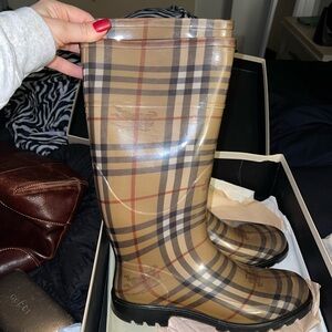 Burberry Rain Boots